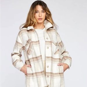 Gentle Fawn Annabel Coat in plaid size large